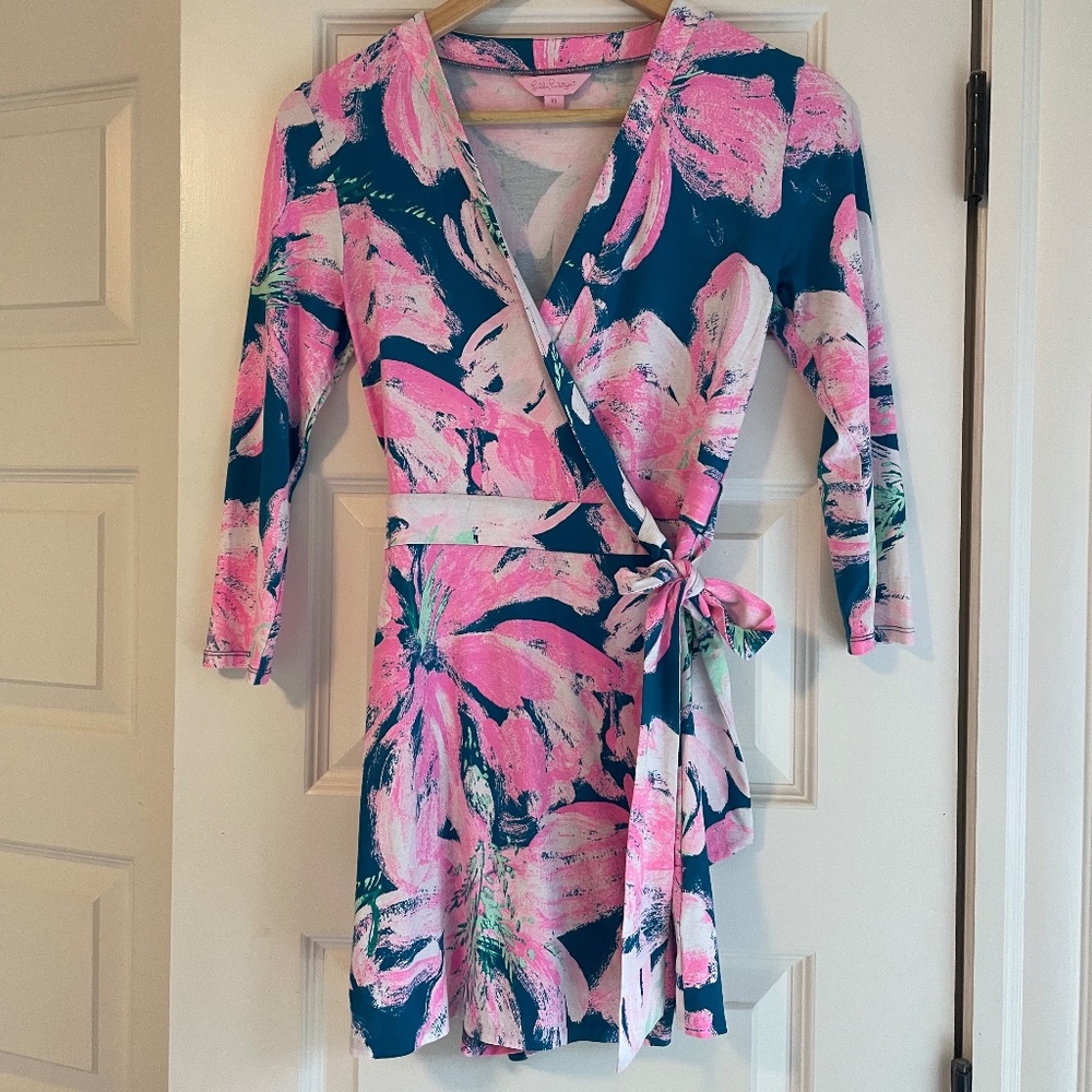 Lilly Pulitzer Karli Wrap Romper